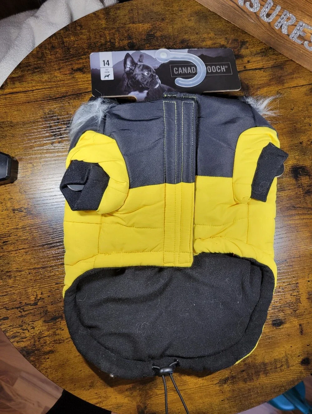 Canada Pooch size 14 True North Parka with Faux Fur Trim hood